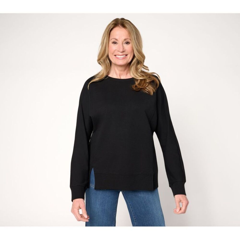 Belle by Kim Gravel Women's Top Sz XL Make Your Selection: French Black
